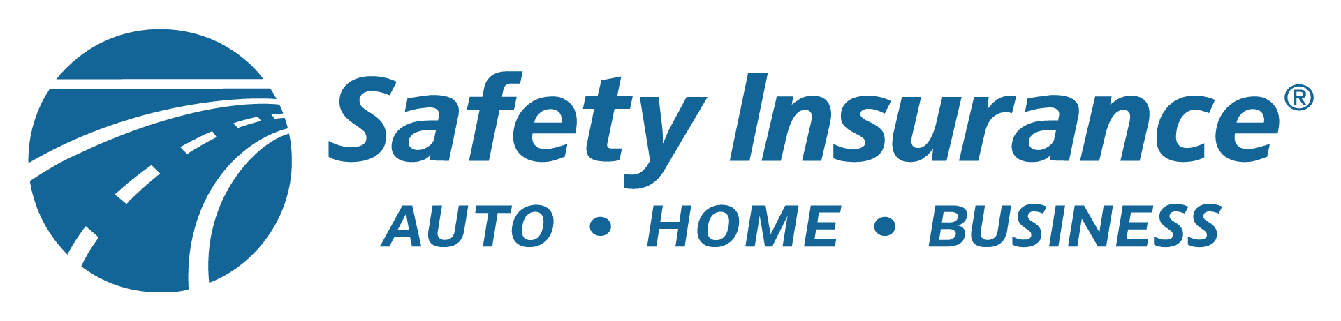 Safety Insurance logo with auto, home, business.